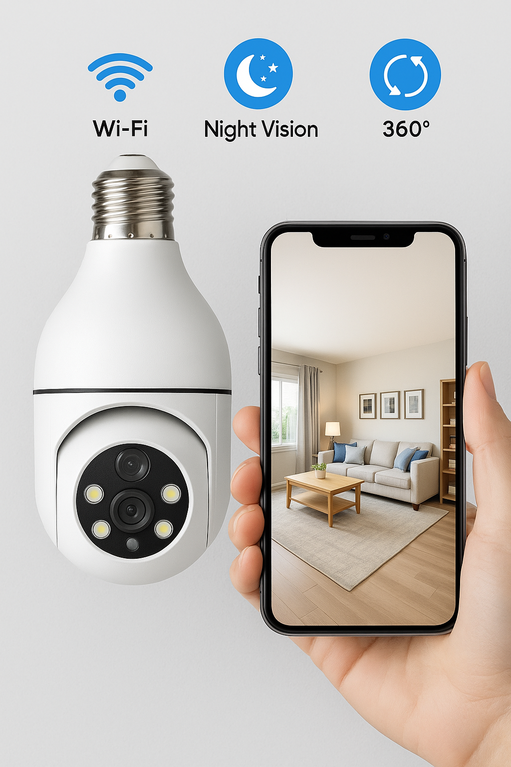 Light Bulb Camera